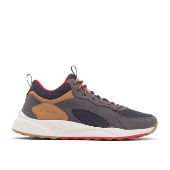 Columbia Pivot Mid Waterproof - Sneaker Herren DunkelGrau Rot - KPJO18692